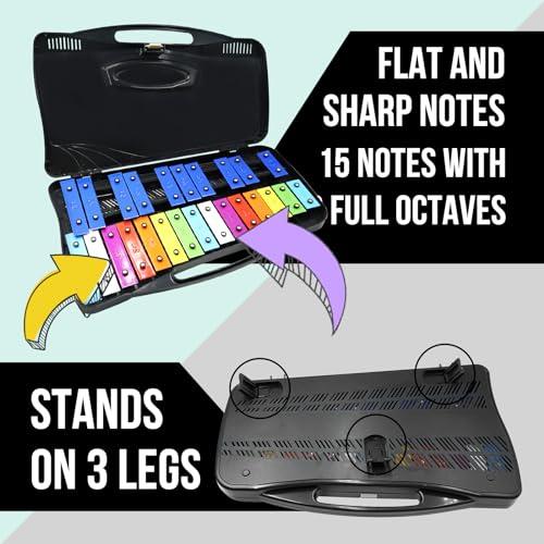 soulmate 25 Notes Glockenspiel Xylophone For Kids - Image 3