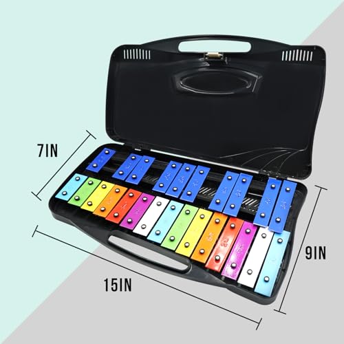 soulmate 25 Notes Glockenspiel Xylophone For Kids - Image 4