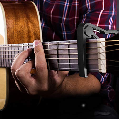 Sound harbor Guitar Capo With Clip-On Tuner - Image 3
