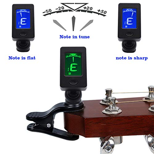 Sound harbor Guitar Capo With Clip-On Tuner - Image 4