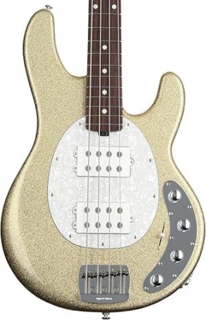 Ernie Ball Music Man Special 4 HH Bass Guitar – Genius Gold