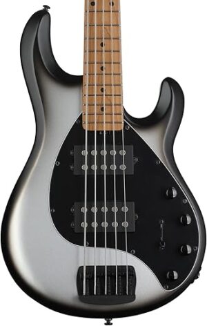 Ernie Ball Music Man Special 5 HH Bass Guitar – Black