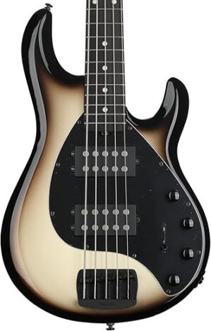 Ernie Ball Music Man Special 5 HH Bass Guitar – Brulee