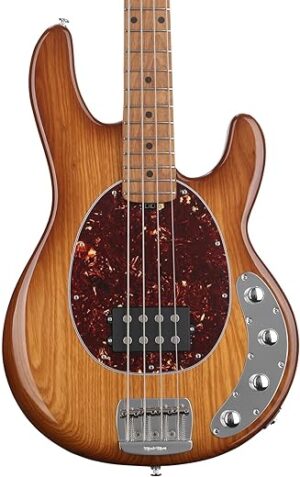 Ernie Ball Music Man Special Bass Guitar – Hot Honey