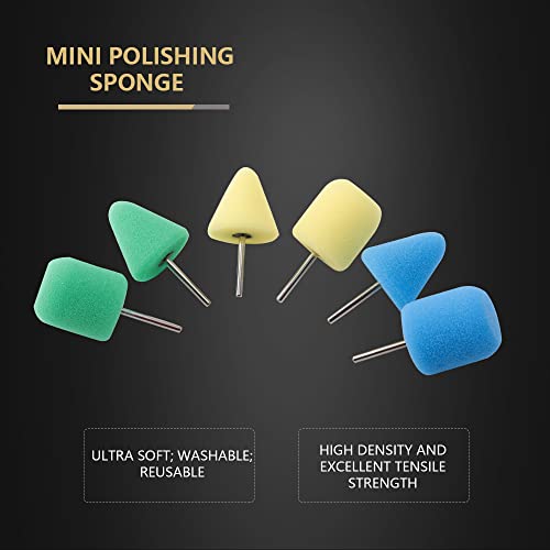 SPTA Mini Buffing Polishing Pads, 30Pcs - Image 2