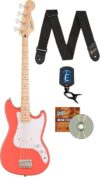 Fender Squier Sonic Bronco Bass Guitar Bundle