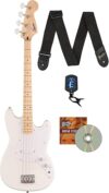 Fender Squier Sonic Bronco Bass Guitar Bundle