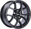 BBS SR Satin Grey Wheel, 18 x 8 Inches