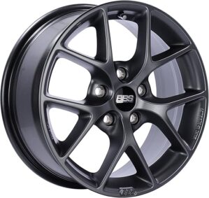 BBS SR Satin Grey Wheel, 18 x 8 Inches