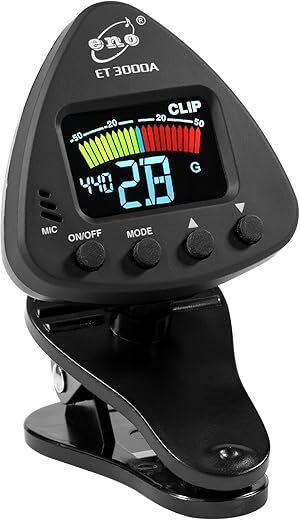 ENO MUSIC Stable Quality LCD Display Guitar Tuner