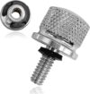 RBOKO Stainless Motorcycle Seat Bolt Kit, Silver