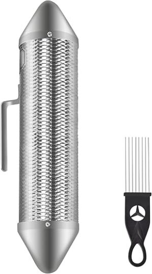 EASTROCK Stainless Steel Guiro With Scraper