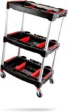 Adam’s Polishes Standard Detailing Cart, Mobile Rolling Organizer
