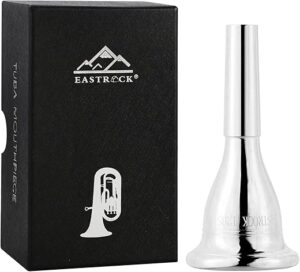 EASTROCK Standard Silver Plated Tuba Mouthpiece 120S