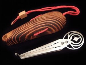 Shamanicshop Star Jew’s Harp In Larch Case