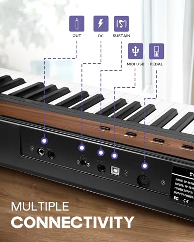 Starfavor 88 Key Compact Digital Piano Set - Image 5
