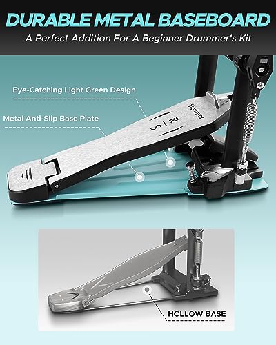 Starfavor Bass Drum Pedal, Double-Chain Drive ST-900 - Image 3