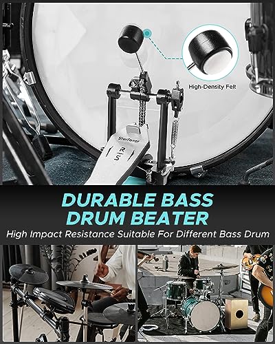 Starfavor Bass Drum Pedal, Double-Chain Drive ST-900 - Image 4