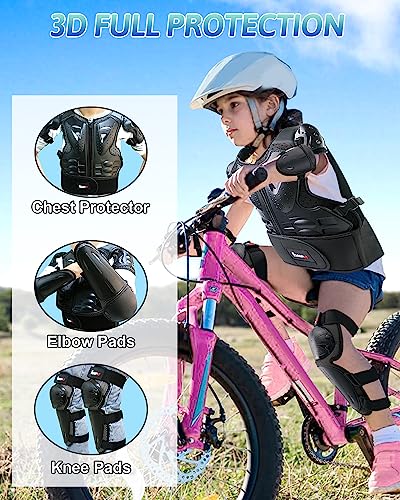 StarknightMT Kids Motorcycle Armor Suit Protective Gear - Image 2