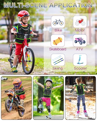 StarknightMT Kids Motorcycle Armor Suit - Youth Motocross Protector - Image 5