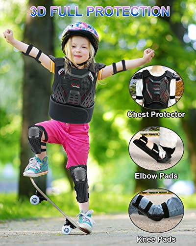 StarknightMT Kids Motorcycle Armor Suit - Youth Motocross Protector - Image 4