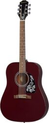 Epiphone Starling Dreadnought Acoustic, Wine Red