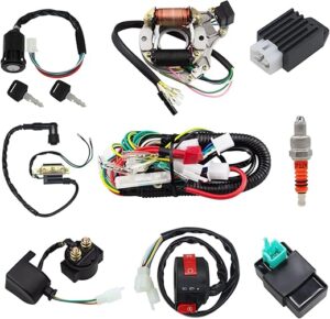 amavoler Stator Coil Wiring Harness Kit for ATV