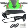 KAIQIVEM Stealth Wind Wing Side Mirrors Compatible