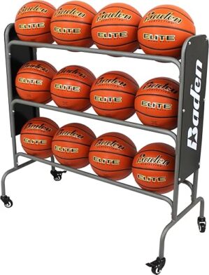 Baden Steel Basketball Rack With Wheels