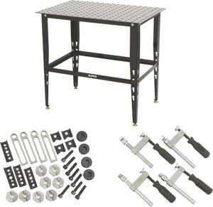 Klutch Steel Welding Table, 600 Lbs Capacity