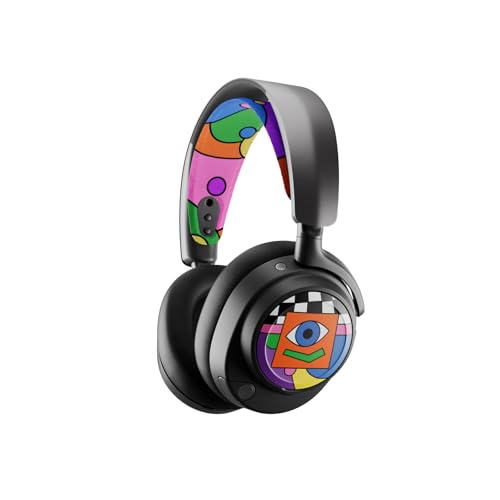SteelSeries SteelSeries Arctis Nova Booster Pack — Limited Edition Artist Collaboration — Roma Bib — Gaming Headset Accessory — Nylon Headband — Customize With Unique Speaker Plates - Image 2