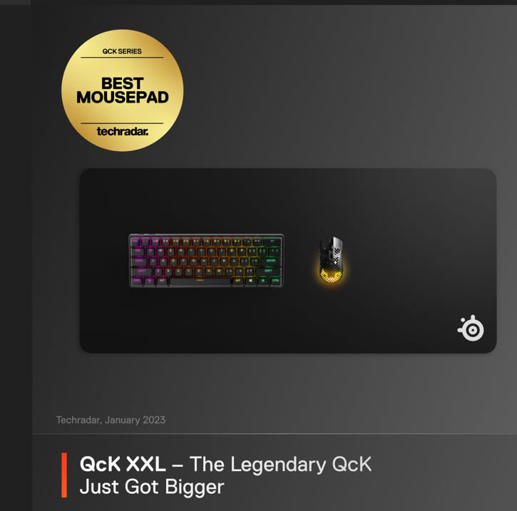 SteelSeries SteelSeries QcK Gaming Mouse Pad - Image 2