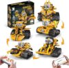 5 in 1 Remote & APP Control Car Building Blocks Set