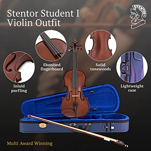 Stentor 4-String Violin 1/2 (1400E2-1/2) - Image 3