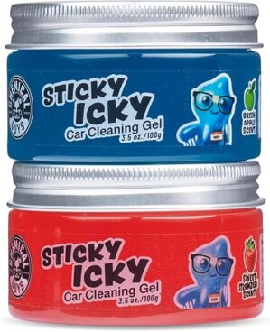 Chemical Guys Sticky Icky Car Cleaning Gel, Green Apple