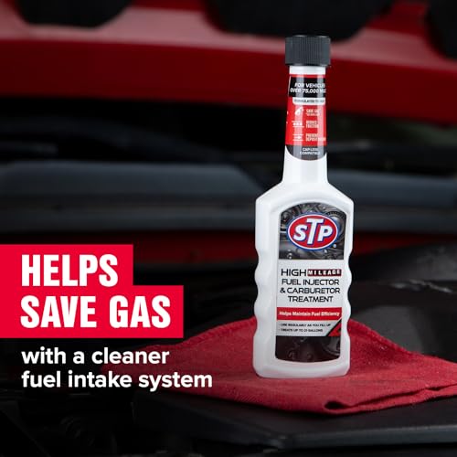STP High Mileage Fuel Injector Cleaner - 5.25 FL OZ - Image 2