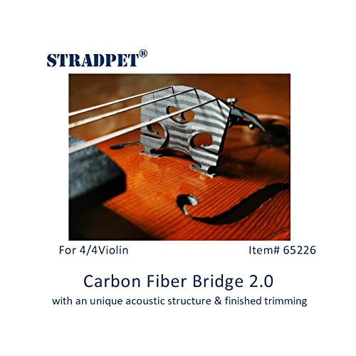 STRADPET Carbon Fiber Bridge 2.0 For Violin - Image 5