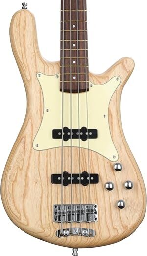 Warwick Streamer CV Electric Bass Guitar – Natural