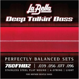 La Bella Strings For Electric Bass Guitar (760FHB2)