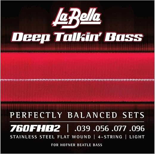 La Bella Strings For Electric Bass Guitar (760FHB2)