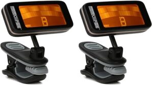 GearNuts StroboClip HD Clip-on Strobe Tuner 2-pack