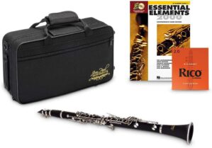 Jean Paul USA Student Clarinet With Rico Bb Reeds