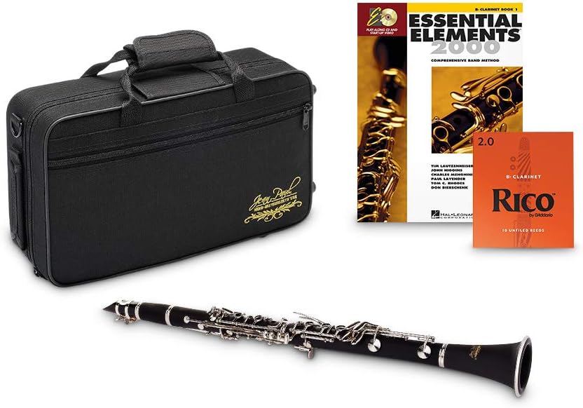 Jean Paul USA Student Clarinet With Rico Bb Reeds