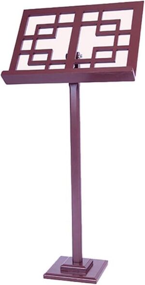 edjfbdehvdchvdeibjfg Sturdy Sheet Music Stand, Brown 50x145cm