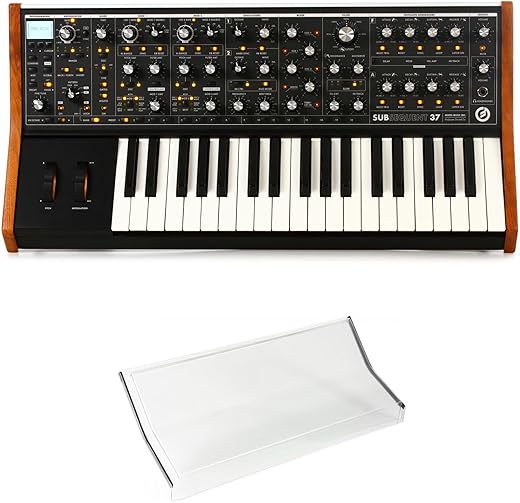 Moog Subsequent 37 Analog Synthesizer With Cover
