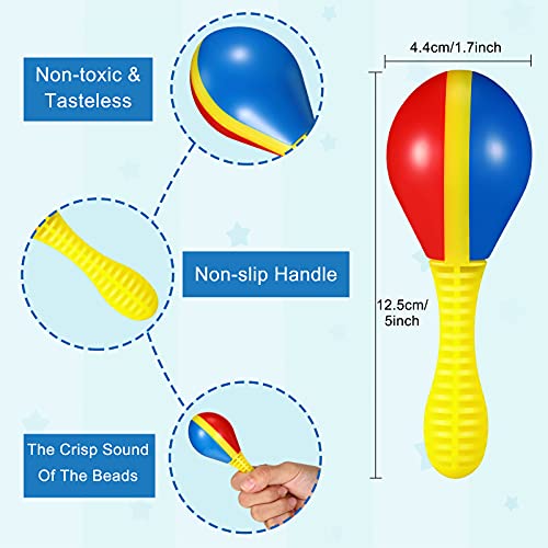 Suilung Tambourine Maracas Set Musical Instruments - Image 3