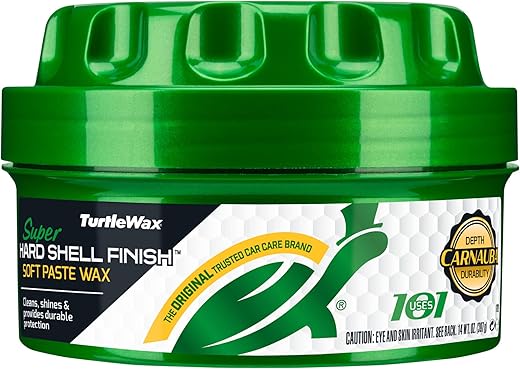 Turtle Wax Super Hard Shell Paste Wax - 9.5 oz