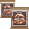 Ernie Ball Super Slinky Acoustic Guitar Strings (2 Packs)