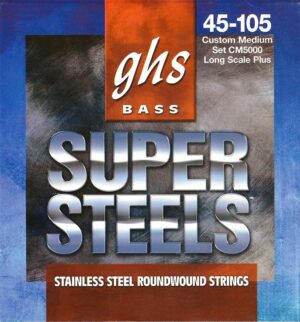 GHS Strings Super Steels Stainless Steel Bass Strings CM5000
