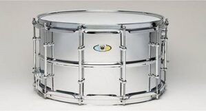 Ludwig Supralite Steel Snare Drum 14 x 8